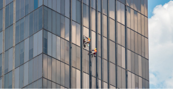 Two window cleaners.