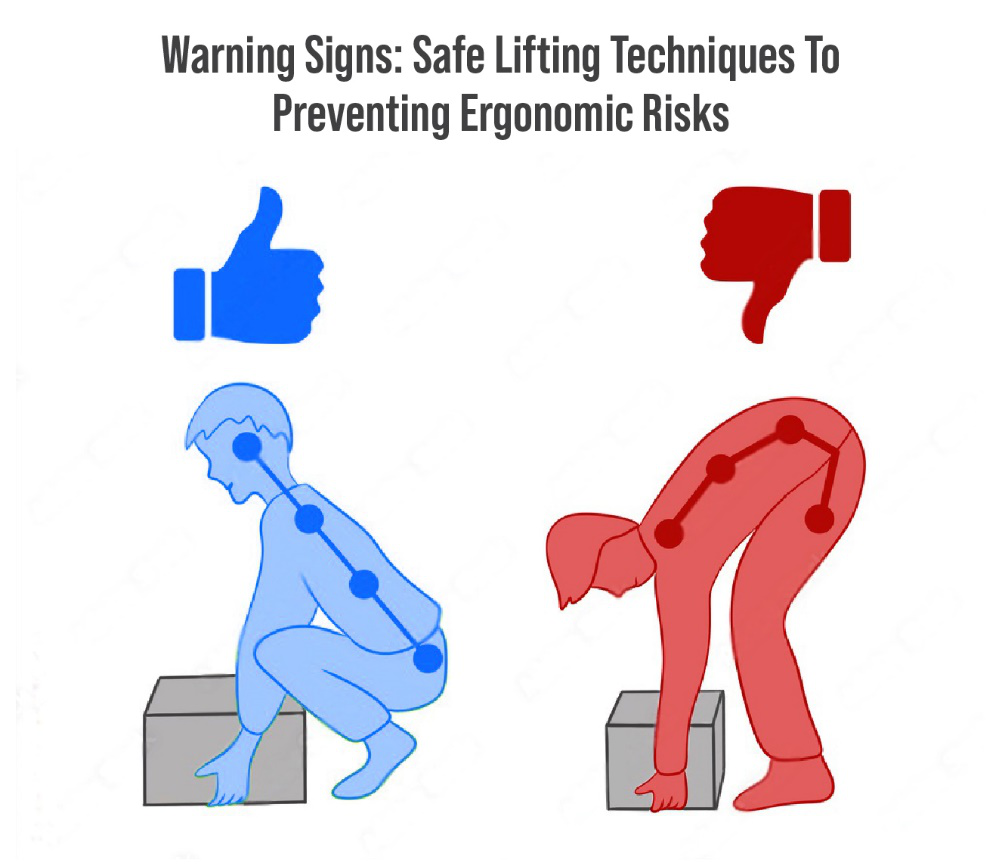 Common lifting mistakes that increase the risk of ergonomic injuries