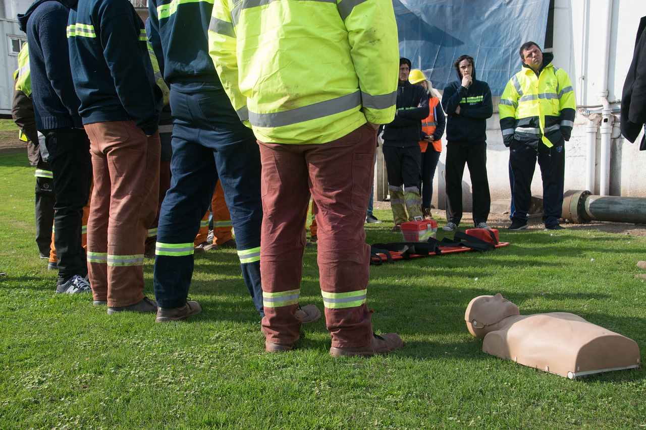 Workers team training